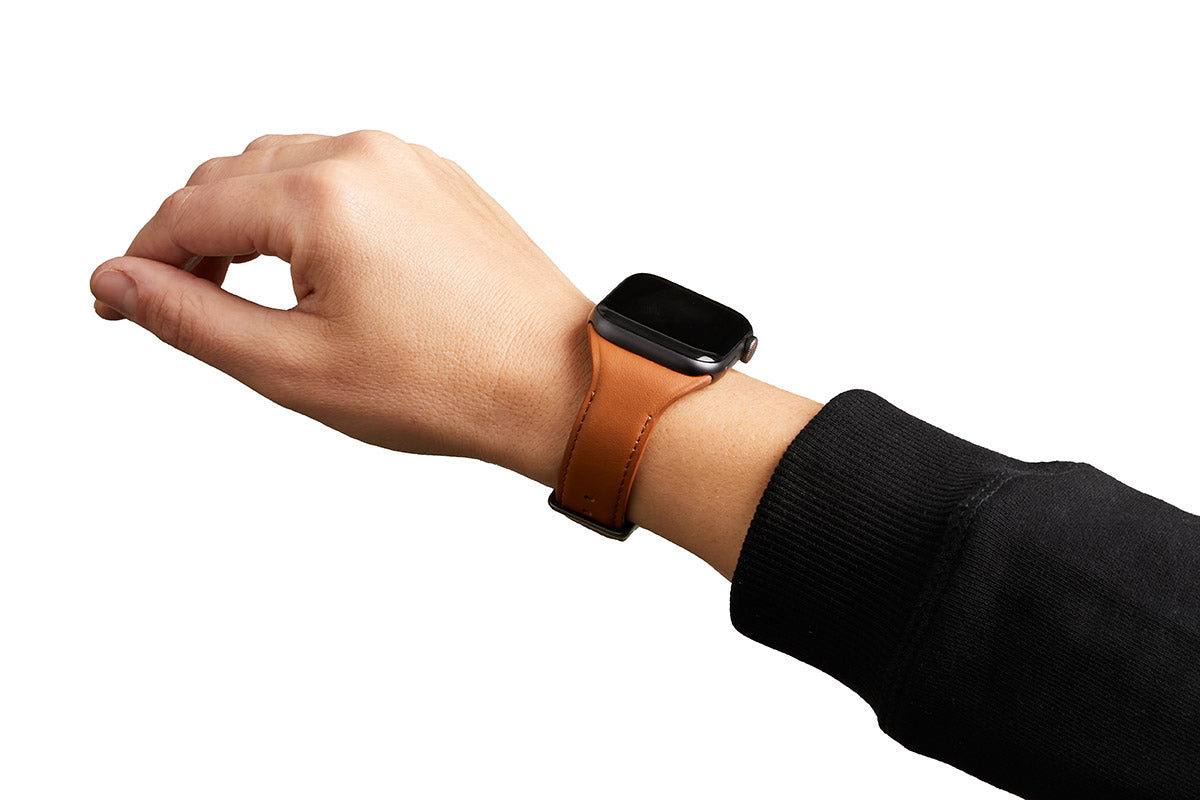 Bellroy Classic Watch Lederarmband (44-49mm) - Terracotta