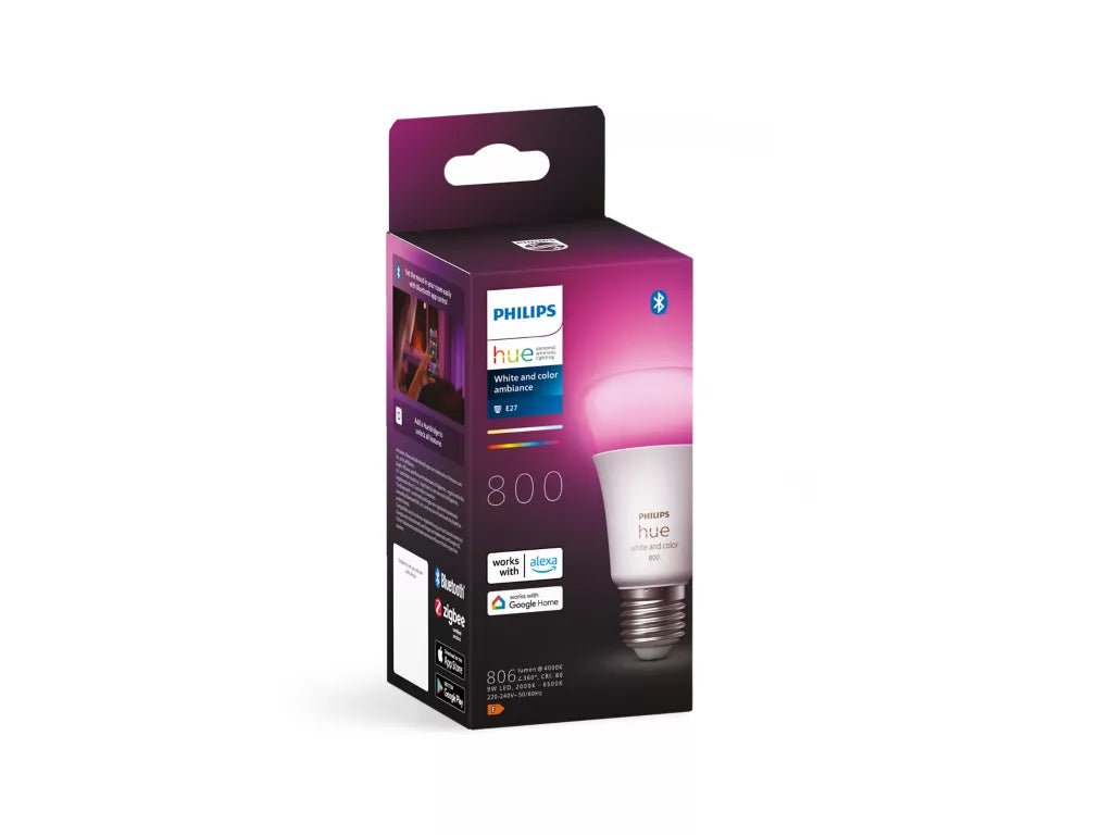 Philips Hue White & Col. Amb. E27 Einzelpack 1x806lm Bluetooth