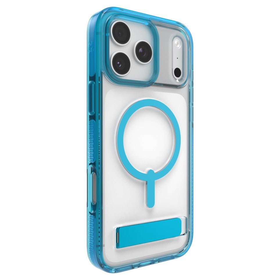 ZAGG Santa Cruz Snap C Ring mit Standfuß iPhone 17 Pro Max - Tranquil Blue