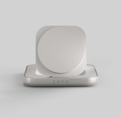 Zens Aluminium Series Magnetic Nightstand Wireless Charger -weiss