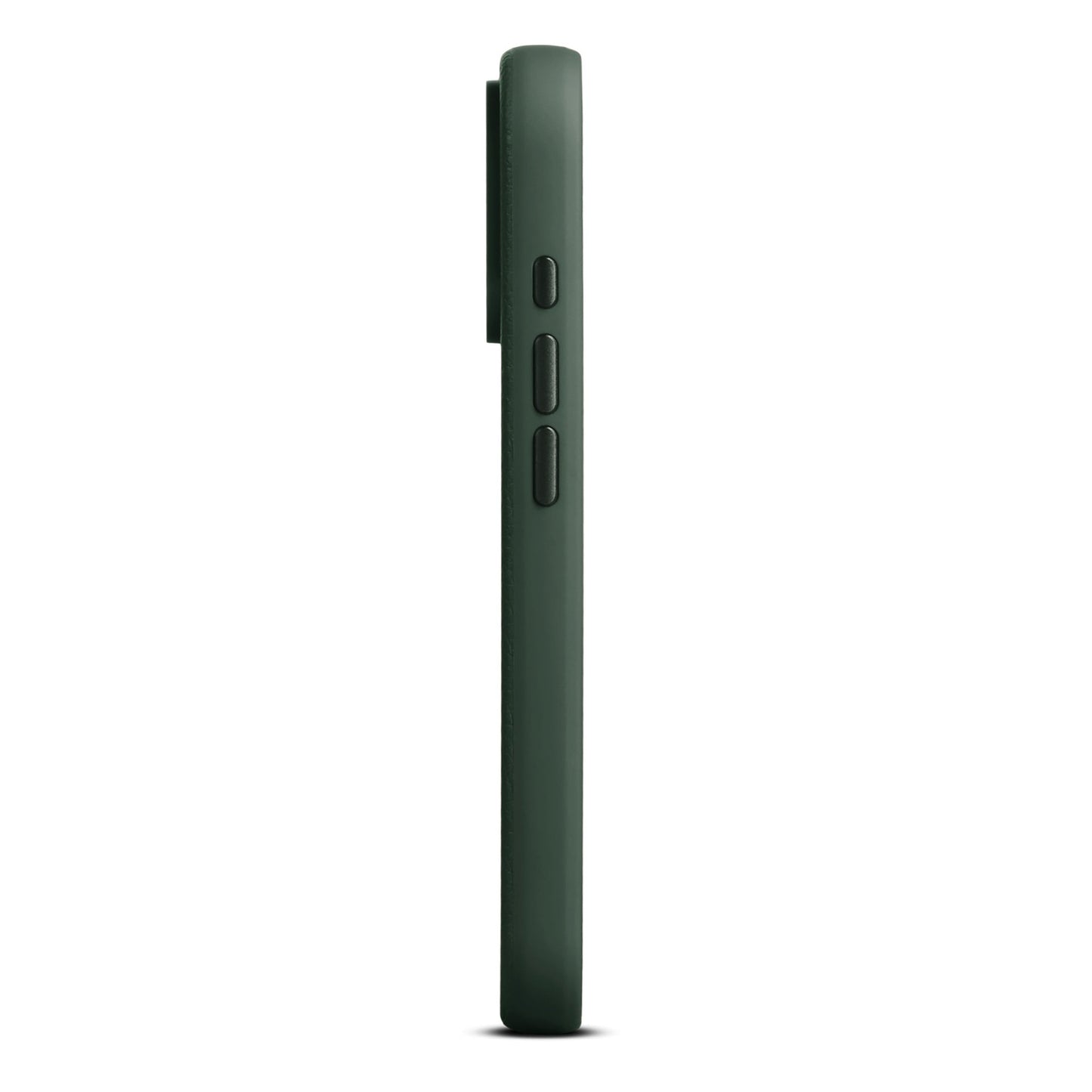 Woolnut Leder Case für iPhone 17 Pro - Grün