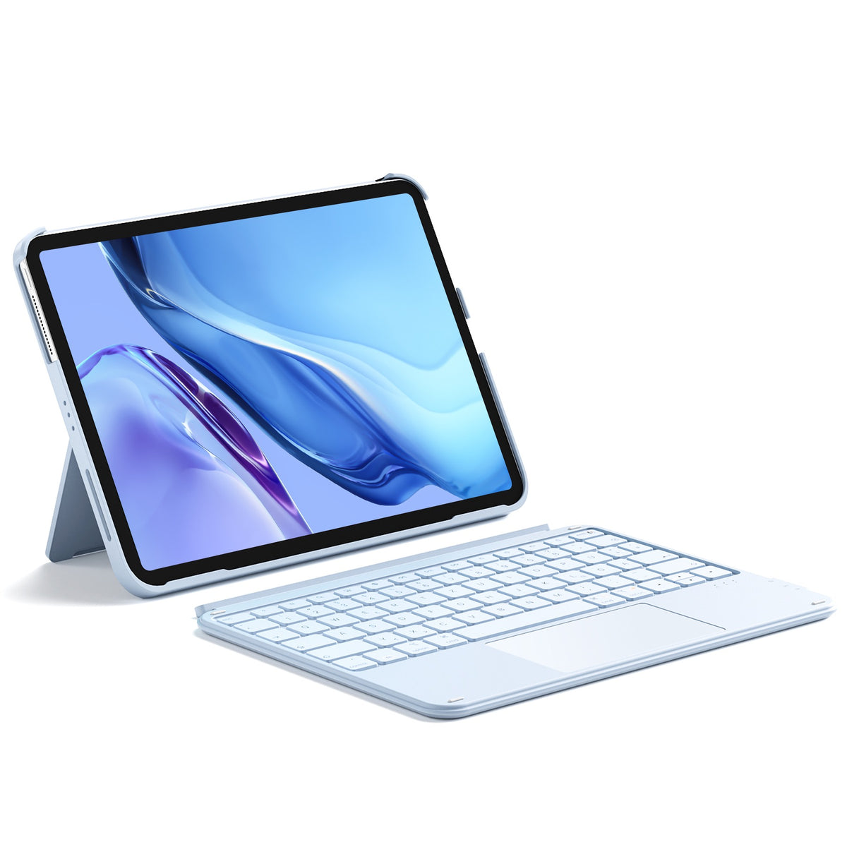 Inateck AceTouch Standard Keyboard mit Track-Pad iPad 2022-2026 / iPad Air 11“ 2020-2026 - Blau