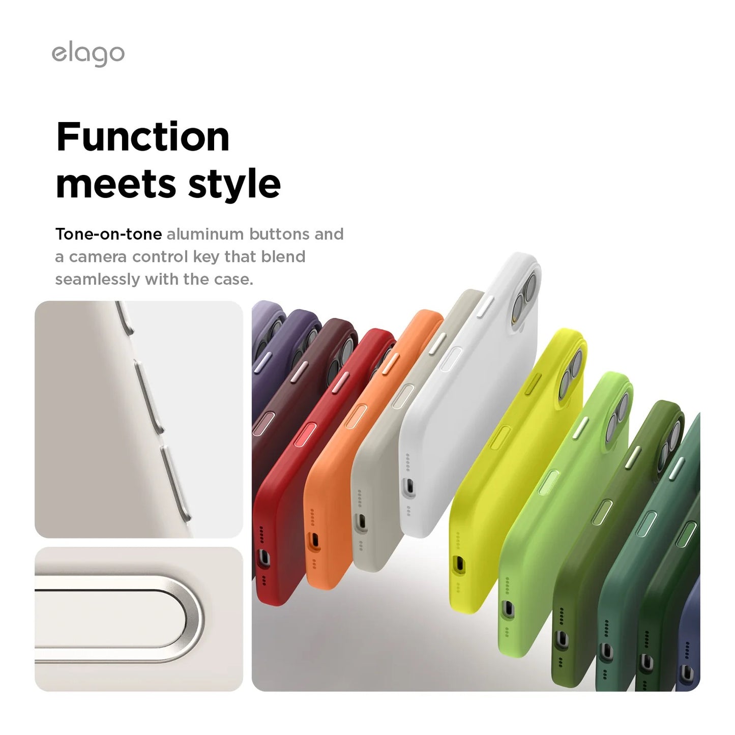 Elago MagSafe Silikon Case für iPhone 17 Pro - Schwarz - epos | Apple Premium Partner