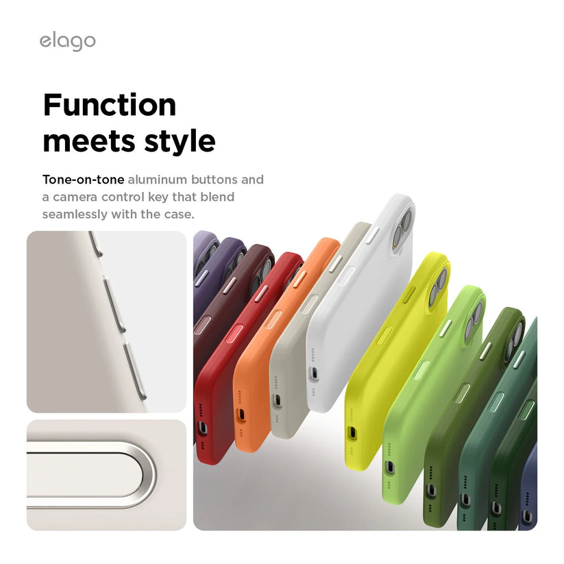 Elago MagSafe Silikon Case für iPhone 17 Pro Max - Schwarz - epos | Apple Premium Partner