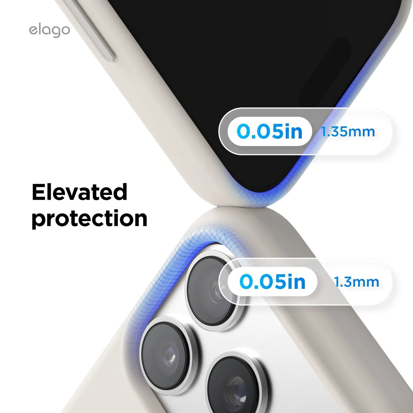 Elago MagSafe Silikon Case für iPhone 17 Pro Max - Stone - epos | Apple Premium Partner
