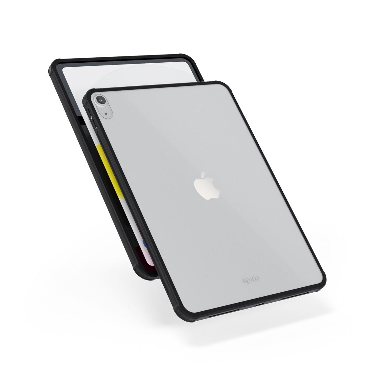 Epico Hero Case für iPad Air 13“ (M2, M3, M4), transparent/schwarz
