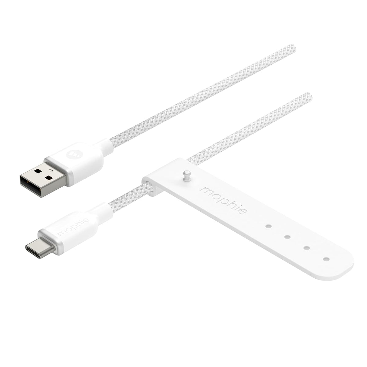 mophie USB-A auf USB-C Kabel 1m - Weiß