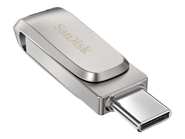 SanDisk Premium USB Stick mit USB-C und USB-A - 256GB