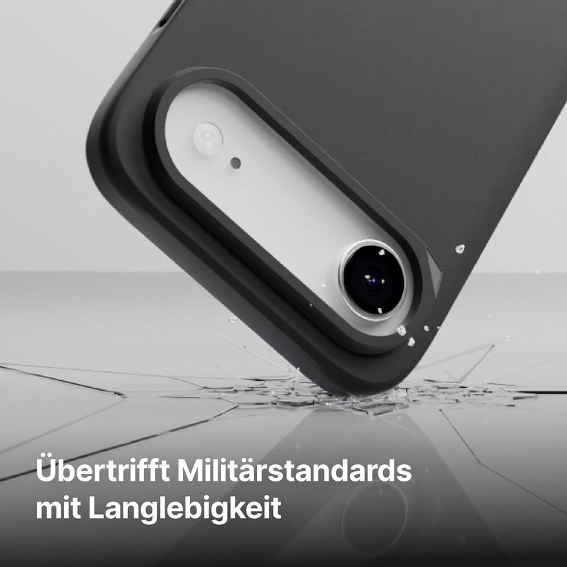 Rhinoshield SolidX Magsafe Silikon Case für iPhone 17 Pro - Schwarz