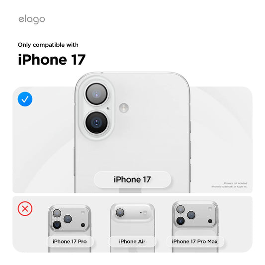 Elago MagSafe Silikon Case für iPhone 17 - Schwarz - epos | Apple Premium Partner