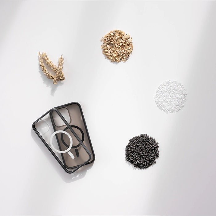 Woodcessories Clear Case MagSafe Schwarz für iPhone 14