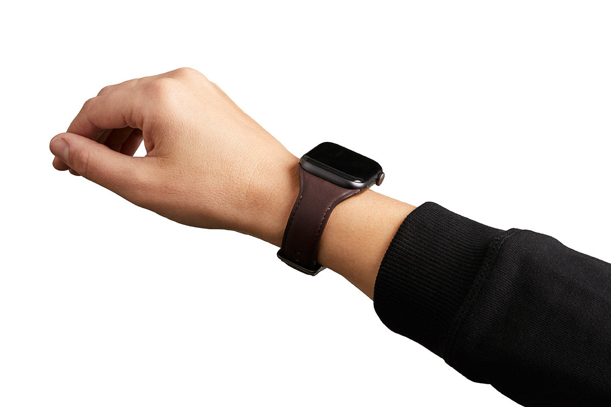 Bellroy Classic Watch Lederarmband (44-49mm) - Ganache