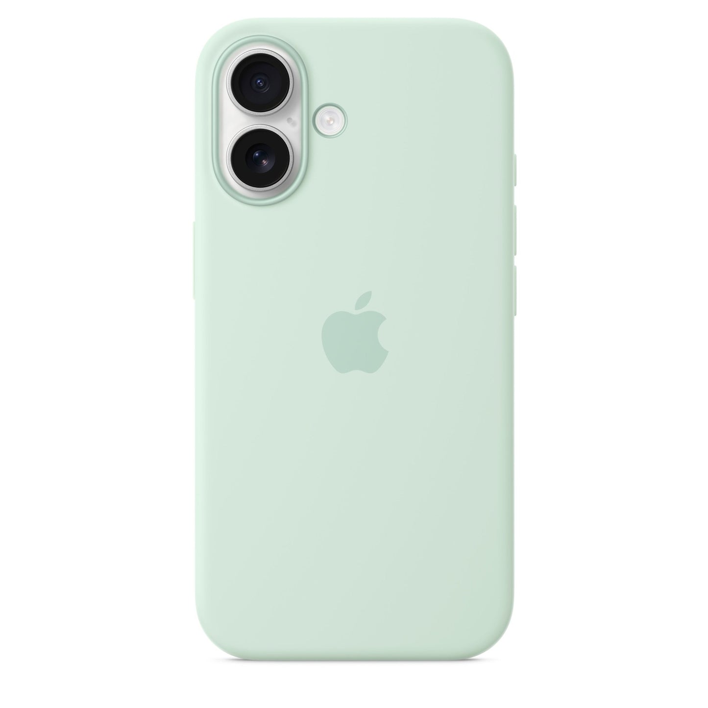 Apple iPhone 16 Silikon Case mit MagSafe, aquamarin