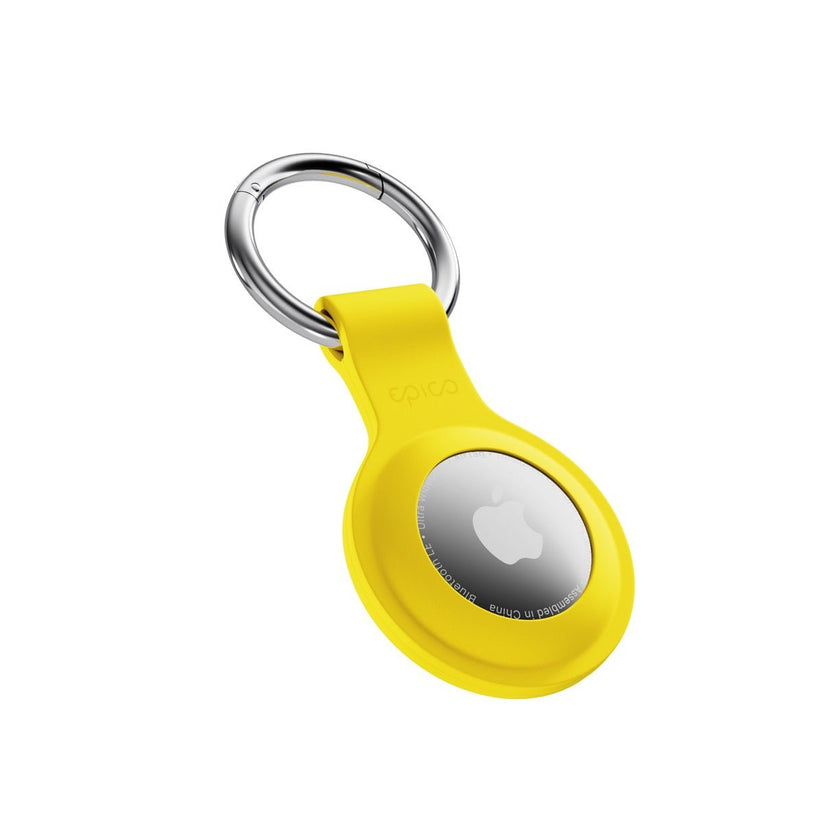 Epico Silikon AirTag Hülle - Gelb - epos | Apple Premium Partner