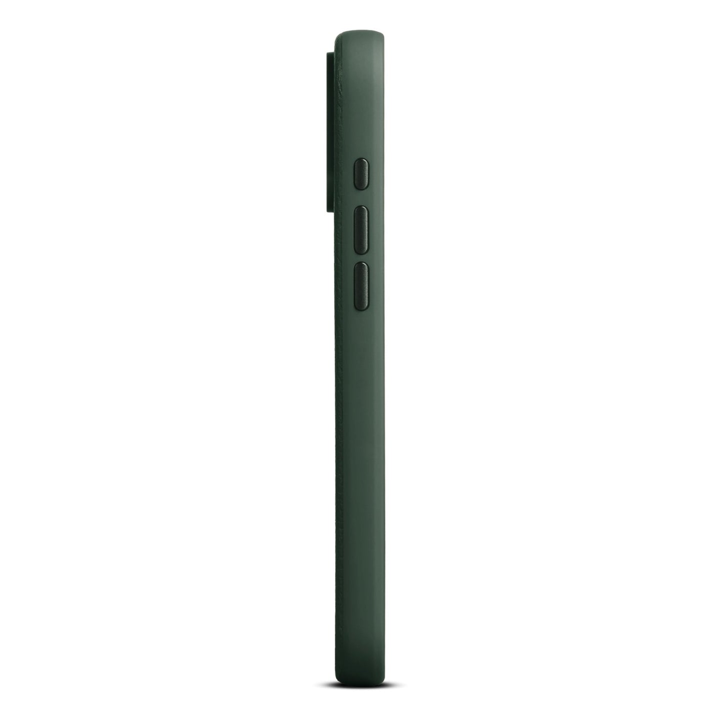 Woolnut Leder Case für iPhone 17 Pro Max - Grün