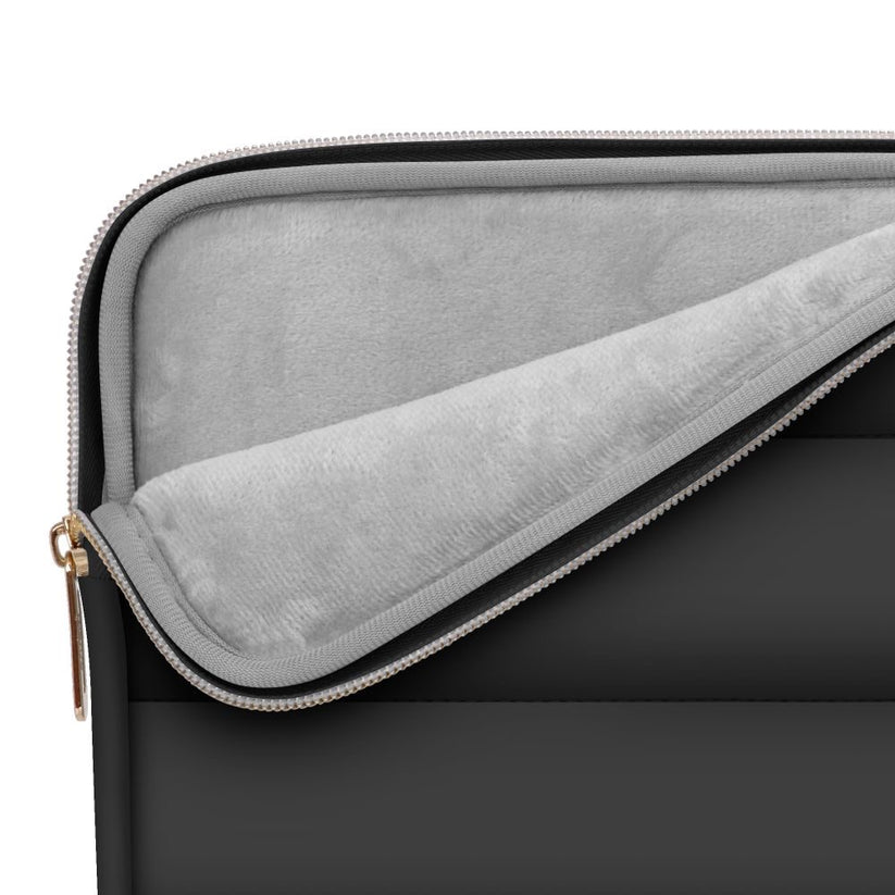 Tech-Protect Puffy Sleeve für MacBook Air/Pro 13“/14“ inklusive Organizer -  Schwarz 