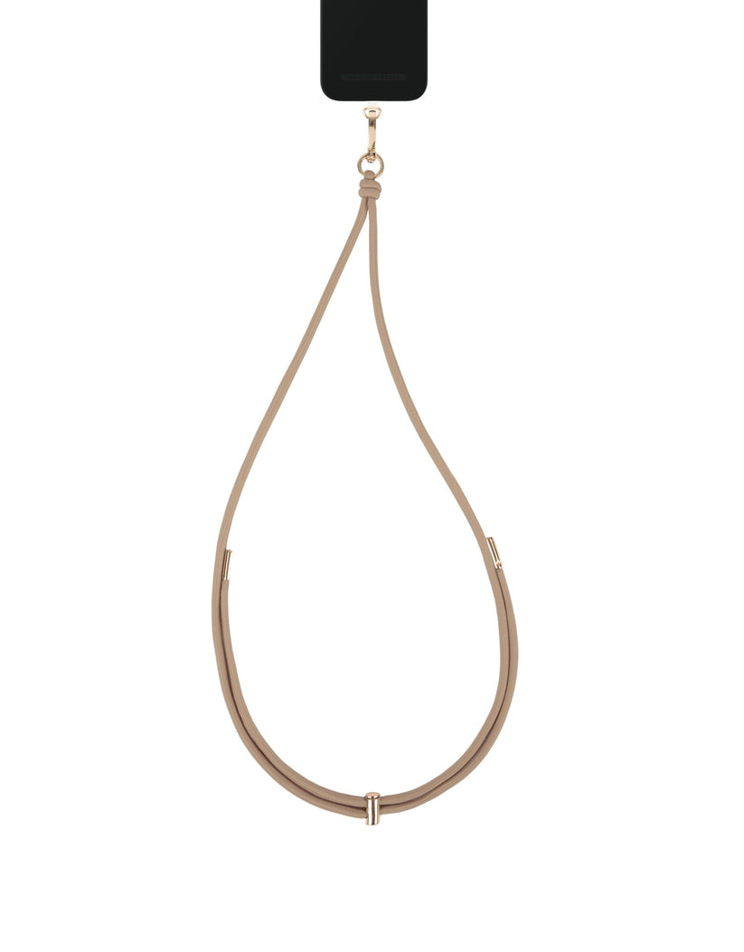Ideal of Sweden Handy-Umhängeband mit Kordel - Beige - epos | Apple Premium Partner