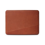 Decoded Leder Frame Sleeve für MacBook 14" (2021-2023), braun