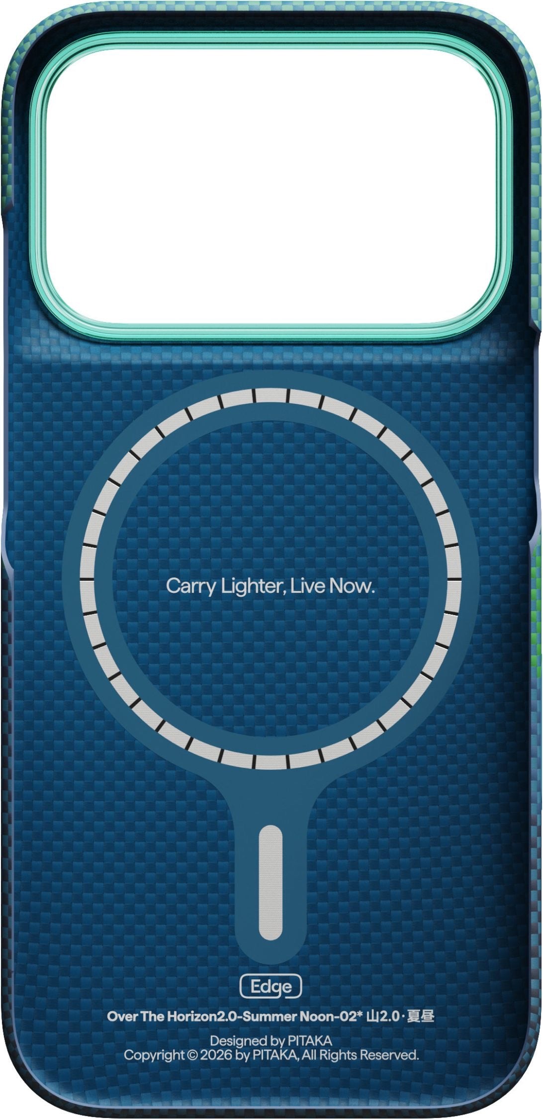 Pitaka Edge Case iPhone 17 Pro/18 Pro Summer Noon