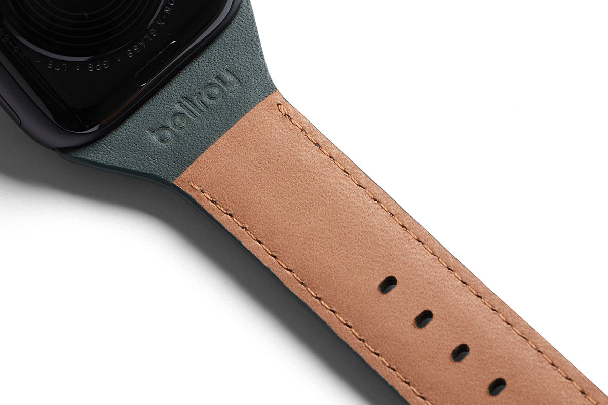 Bellroy Classic Watch Lederarmband (38-42mm) - Everglade