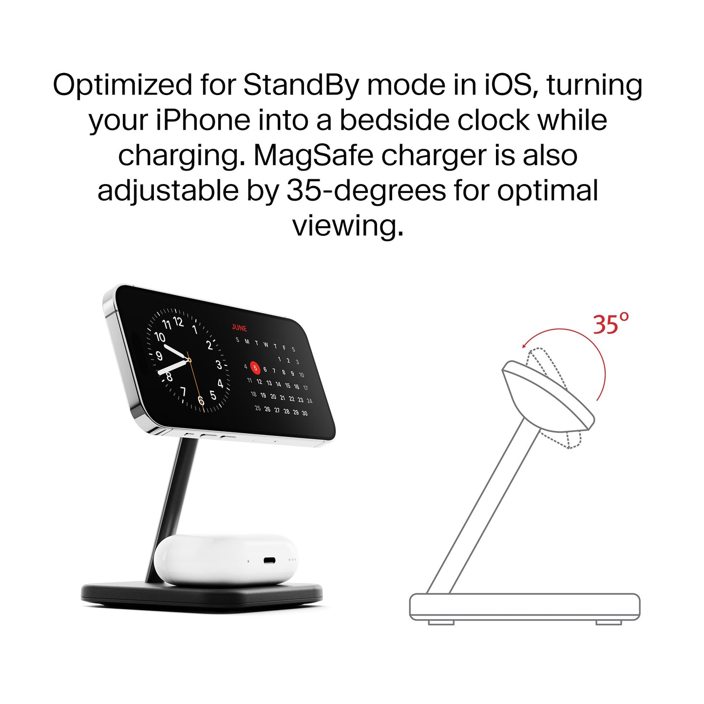 Twelve South HiRise 2 Deluxe - schwarz