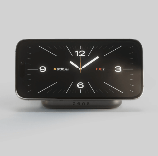Zens Aluminium Series Magnetic Nightstand Wireless Charger 