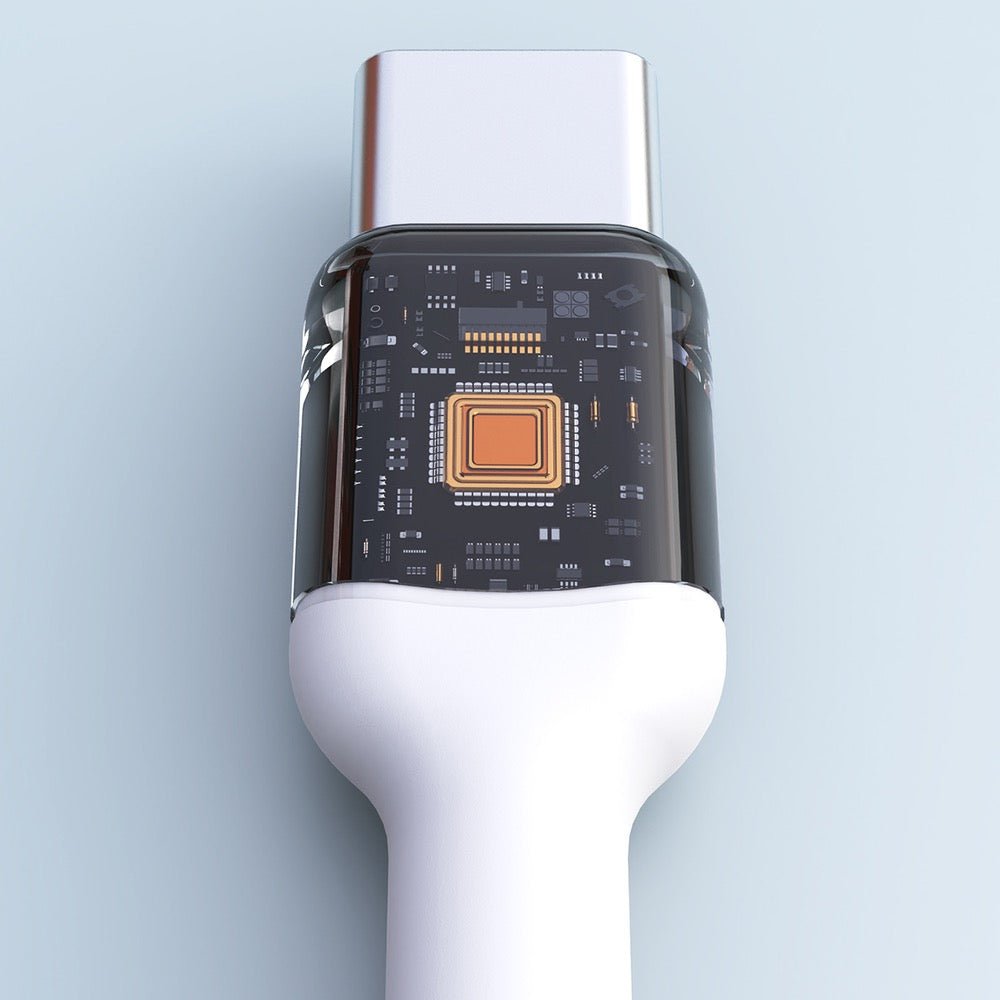 Dudao Premium USB-C auf USB-C 2m Kabel 240W USB 2.0 - Weiß