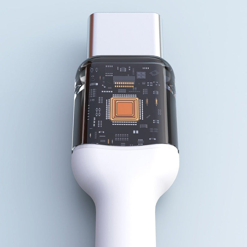 Dudao Premium USB-C auf USB-C 2m Kabel 240W USB 2.0 - Weiß
