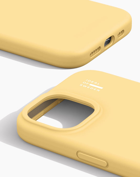 Ideal of Sweden MagSafe Silikonhülle iPhone 13 / 14 / 15 / 16e / 17e - Soft Lemon - epos | Apple Premium Partner