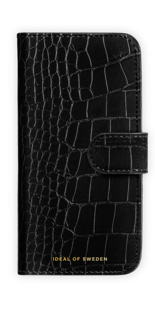 Ideal of Sweden Magnet Wallet+ MagSafe iPhone 17 Pro - Schwarz Kroko