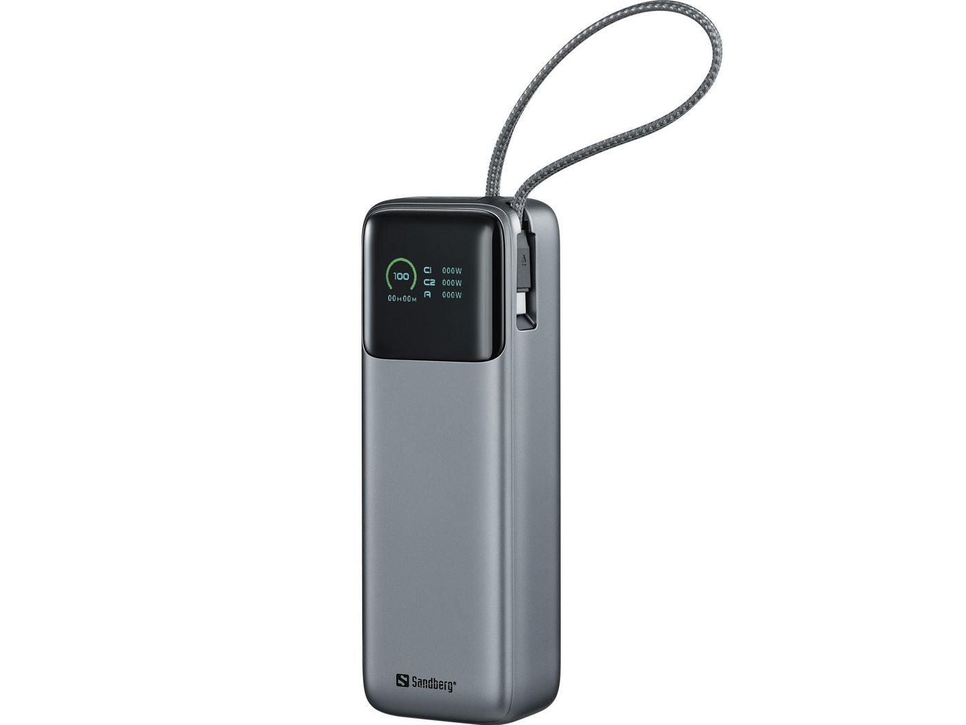 SANDBERG All-in1 Powerbank 20.000mAh 130W - Aluminium