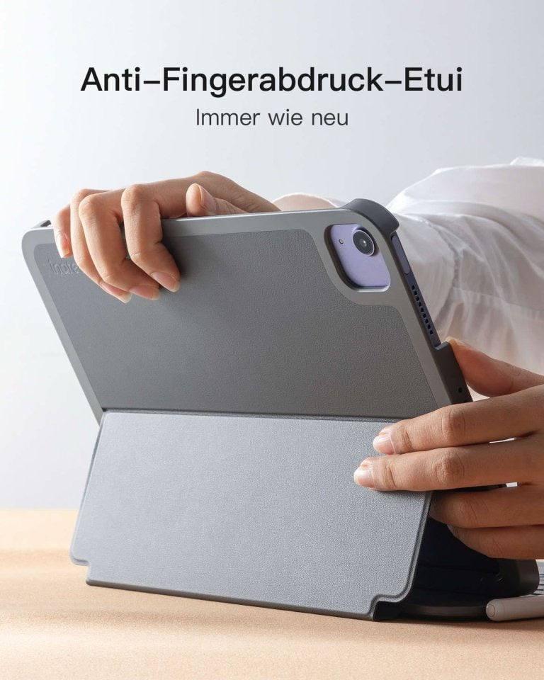 Inateck AirTap Light Keyboard ohne Track-Pad iPad 2022-2026 / iPad Air 11“ 2020-2026 - Grau