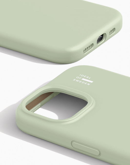 Ideal of Sweden MagSafe Silikonhülle iPhone 13 / 14 / 15 / 16e / 17e - Salbeigrün - epos | Apple Premium Partner
