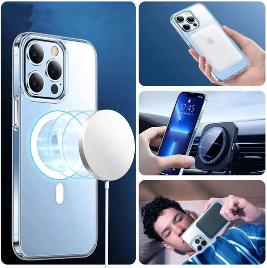 Tech-Protect MagMat MagSafe Case for iPhone 13 mini - Clear