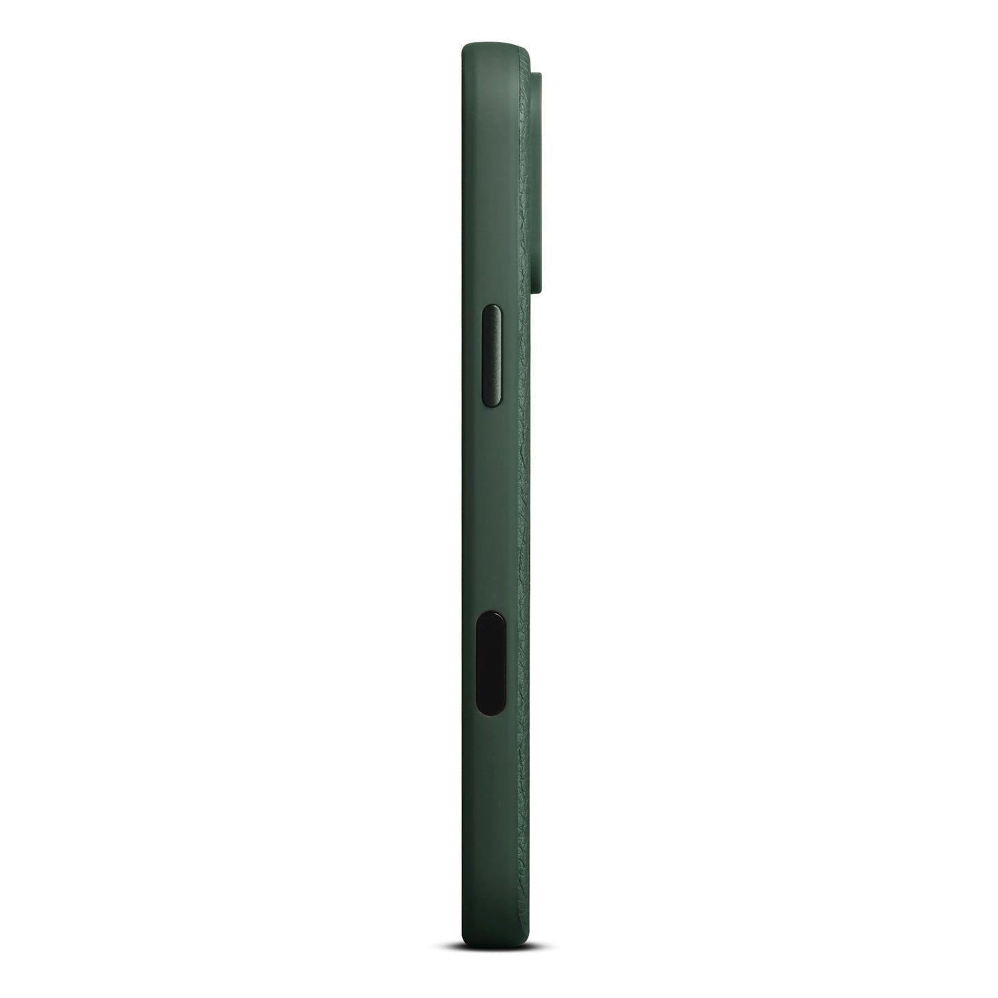 Woolnut Leder Case für iPhone 17 Pro Max - Grün