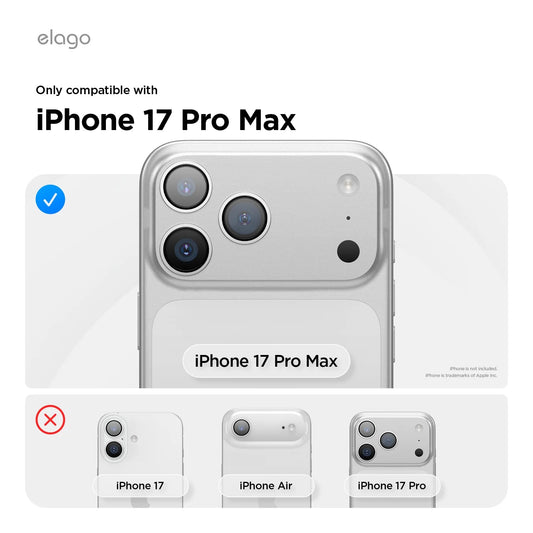 Elago MagSafe Silikon Case für iPhone 17 Pro Max - Stone - epos | Apple Premium Partner