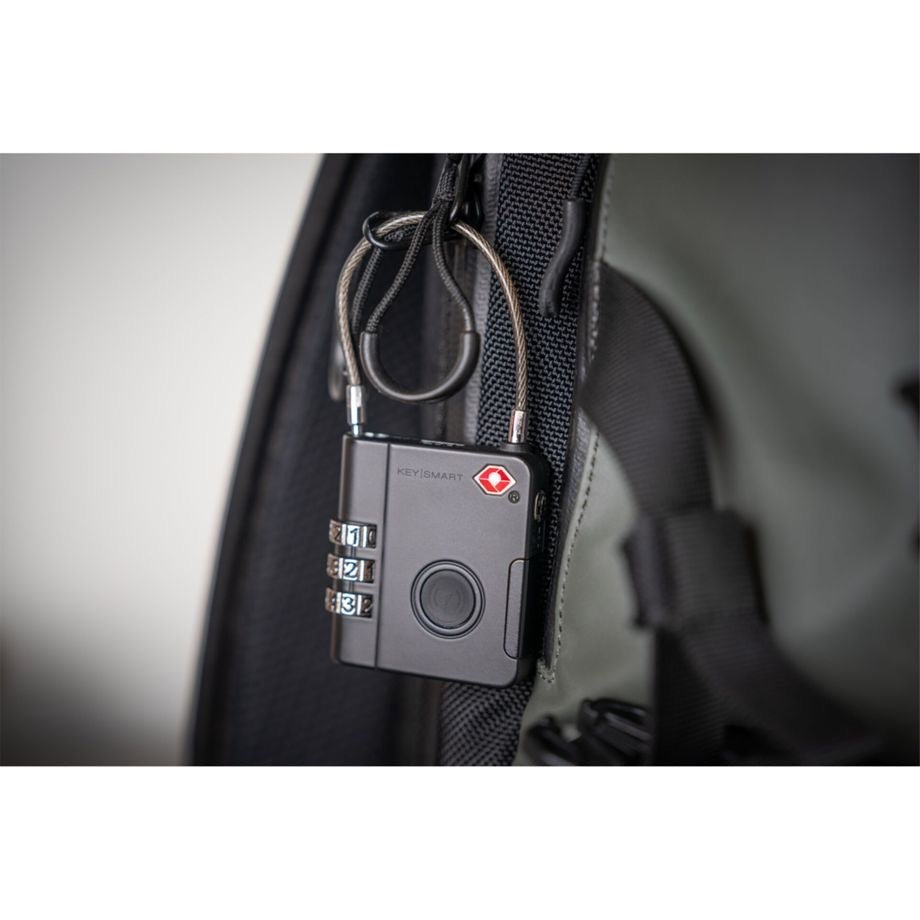 KeySmart Travel FindMy Zahlenschloss - schwarz