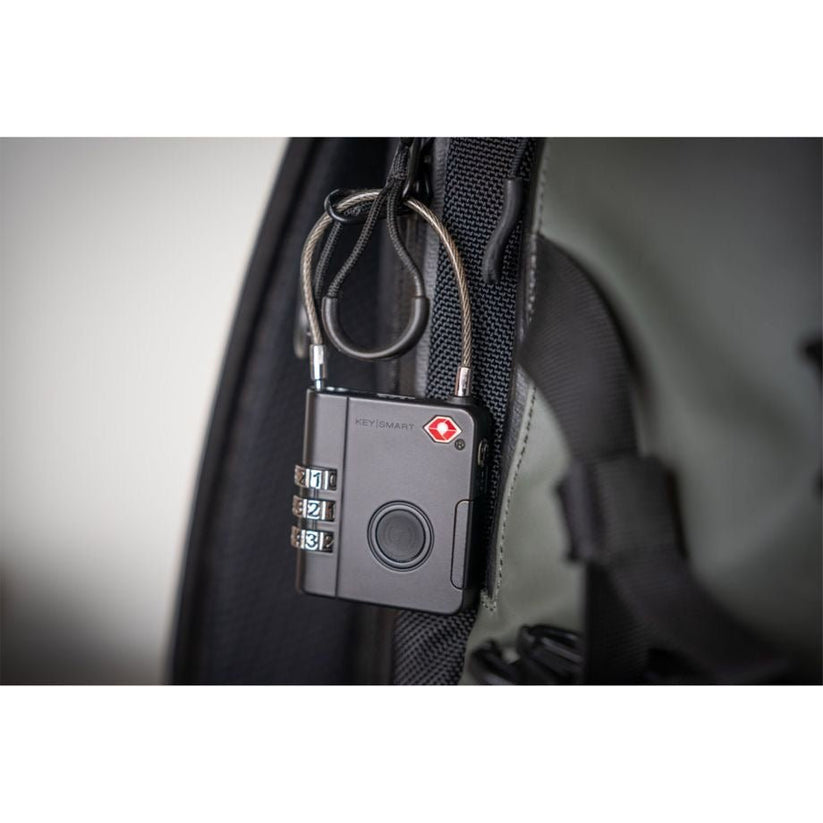 KeySmart Travel FindMy Zahlenschloss - schwarz