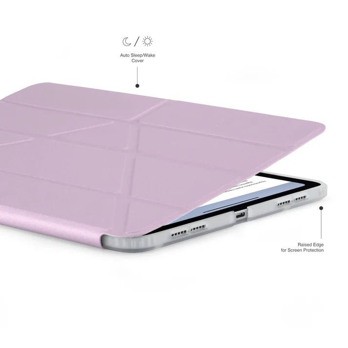 Pipetto Origami No1 Original Case für iPad Air 13“ - Metallic Purple