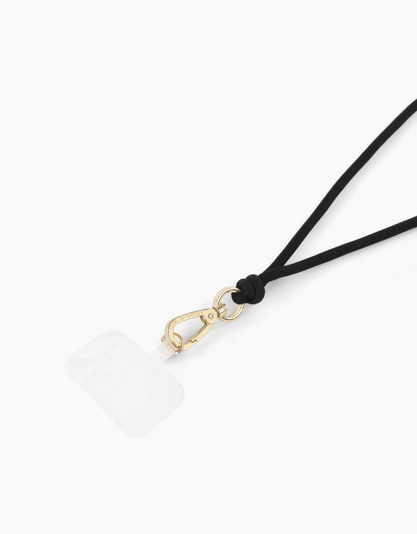 Ideal of Sweden Handy-Umhängeband mit Kordel - Schwarz - epos | Apple Premium Partner