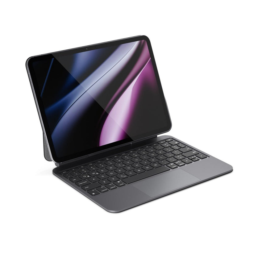 Epico UltraBoard Slim Aluminium Keyboard Case für Apple iPad Pro 11″ (2018-2022)/Air 11“ 2020-2025 space schwarz