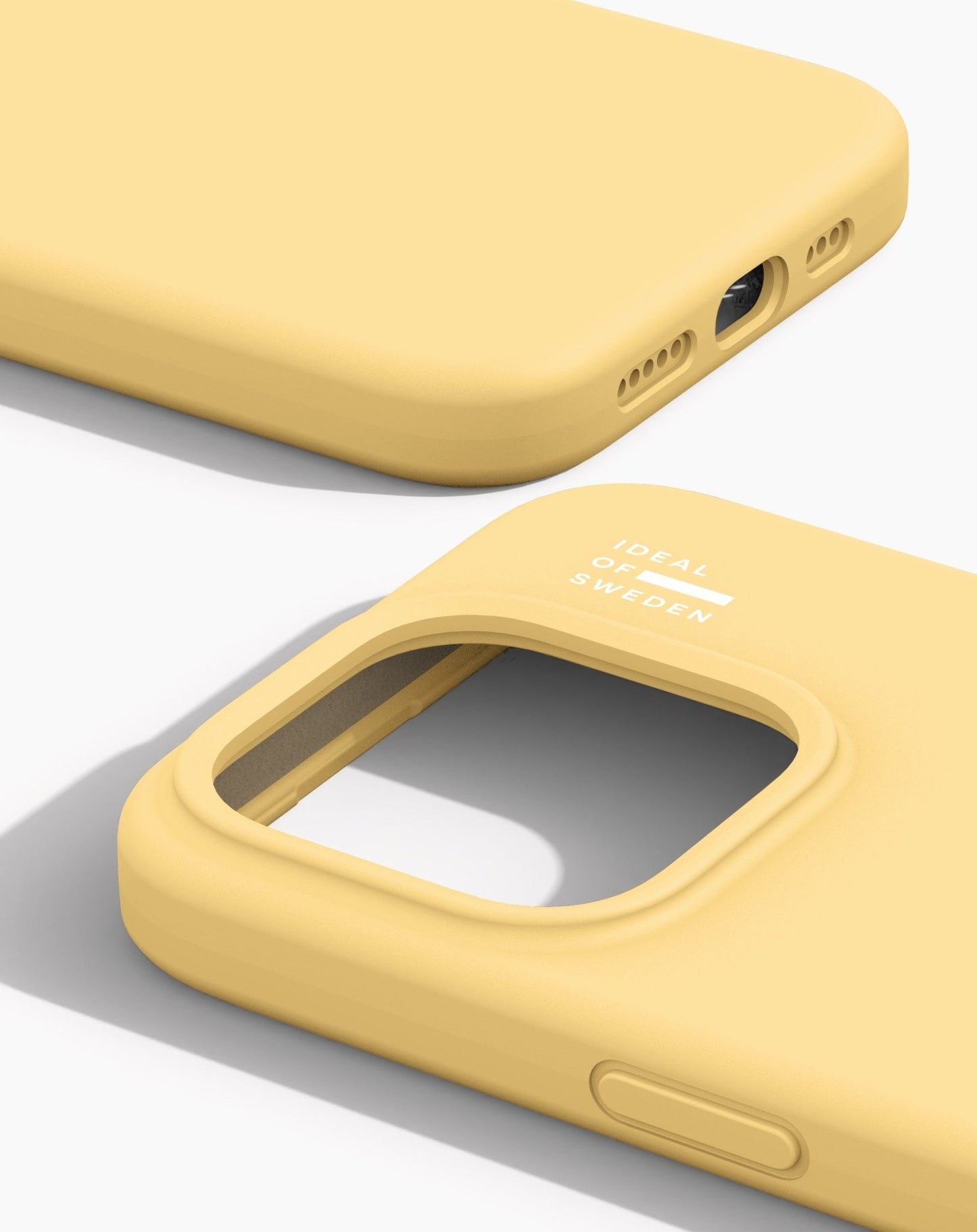 Ideal of Sweden MagSafe Silikonhülle iPhone 15 Pro - Soft Lemon - epos | Apple Premium Partner