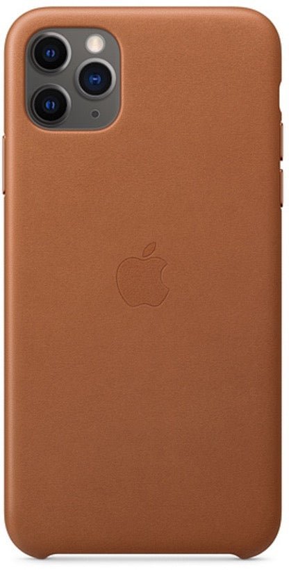 iPhone 11 Pro Max Leder Case - Sattelbraun