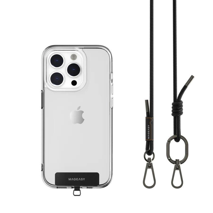 MAGEASY Strap 6mm und Strap Card Schwarz
