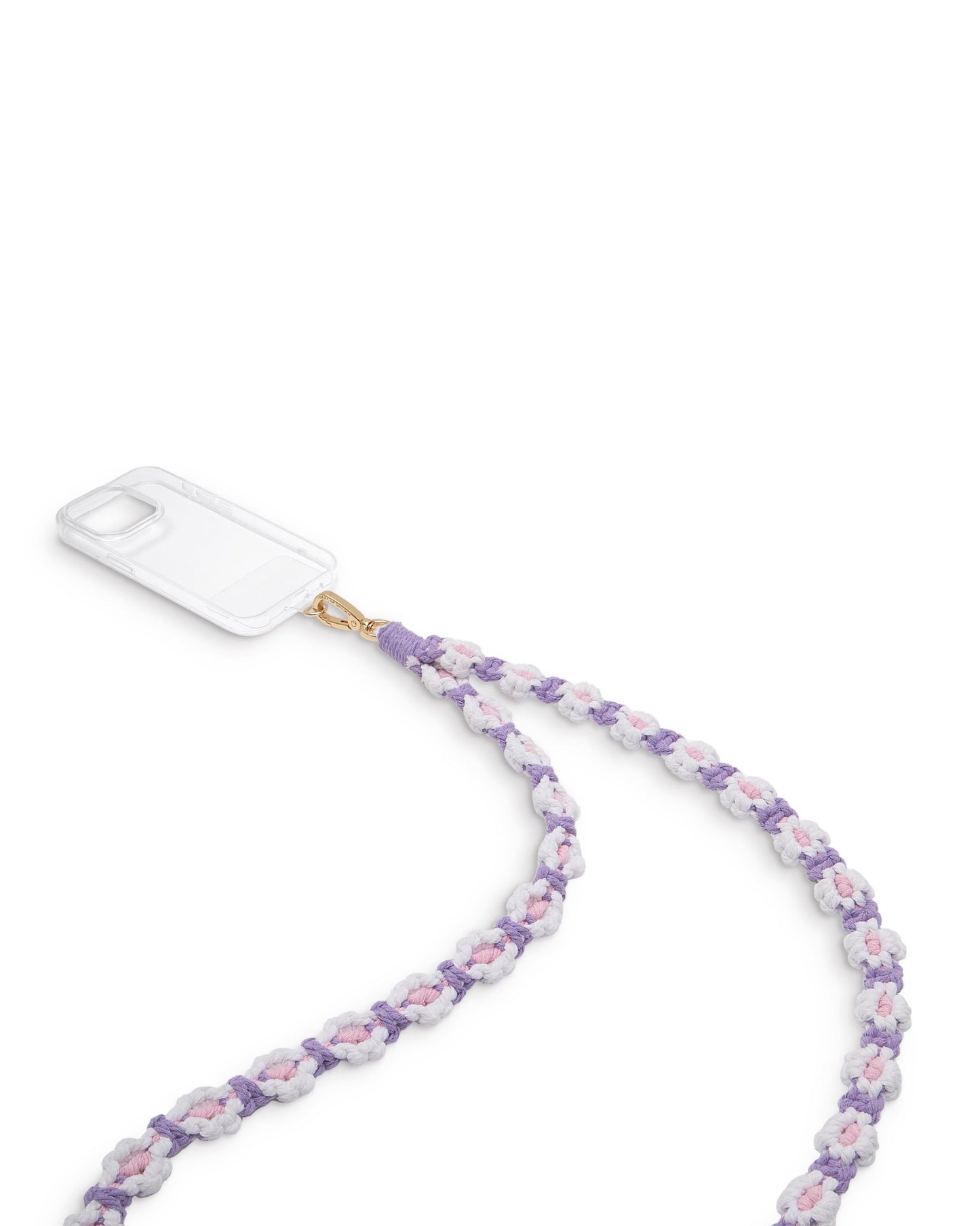 Ideal of Sweden Handy-Umhängeband mit Kordel - Häkelblume - epos | Apple Premium Partner