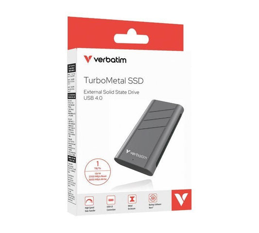 Verbatim TurboMetal SSD 1TB - 3700 MB/s