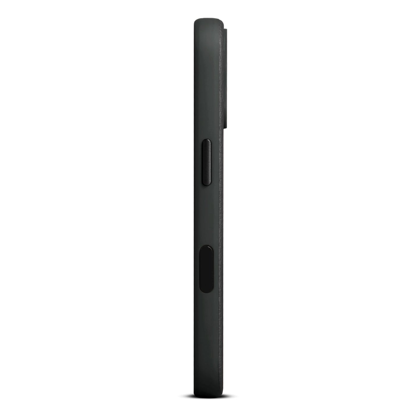 Woolnut Leder Case für iPhone 17 - Schwarz - epos | Apple Premium Partner