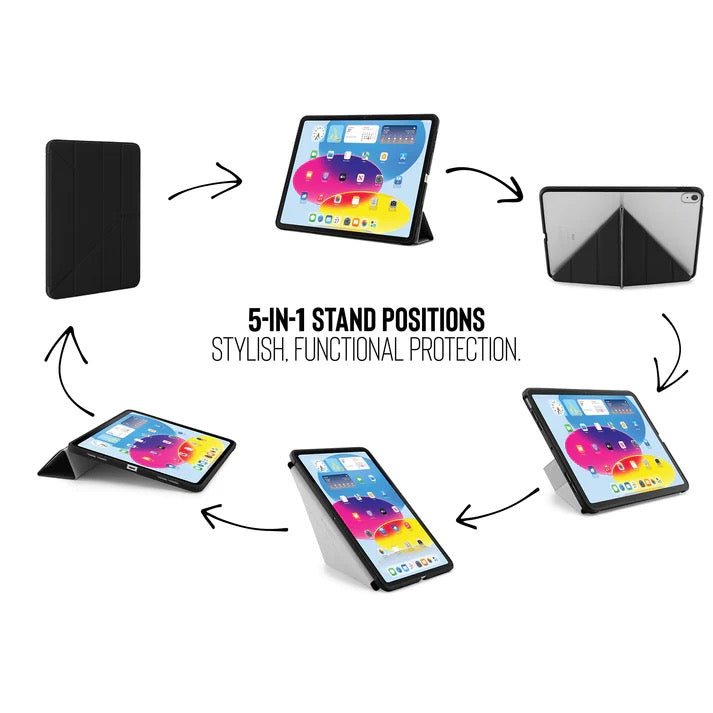 Pipetto Origami No1 Original Case für iPad A16 - Black