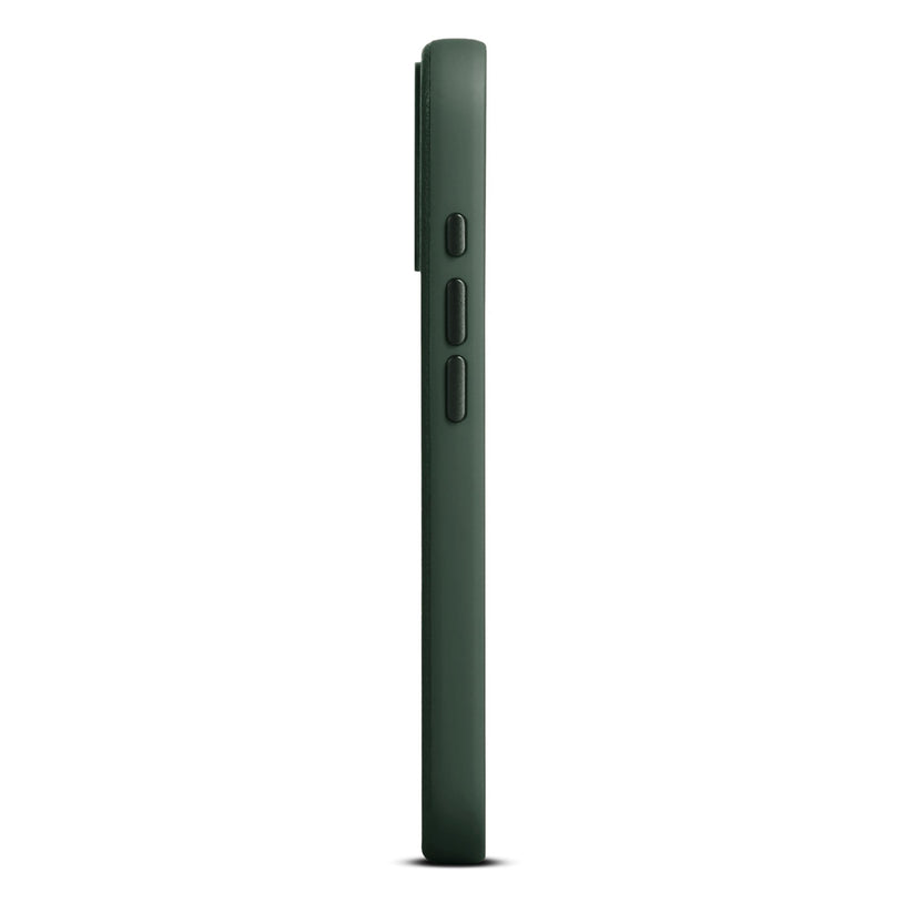 Woolnut Leder Case für iPhone 17 - Grün - epos | Apple Premium Partner
