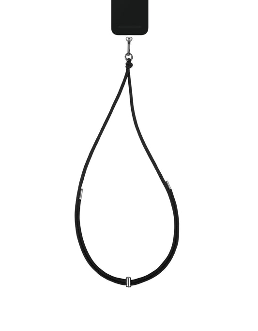 Ideal of Sweden Handy-Umhängeband mit Kordel - Kohleschwarz - epos | Apple Premium Partner